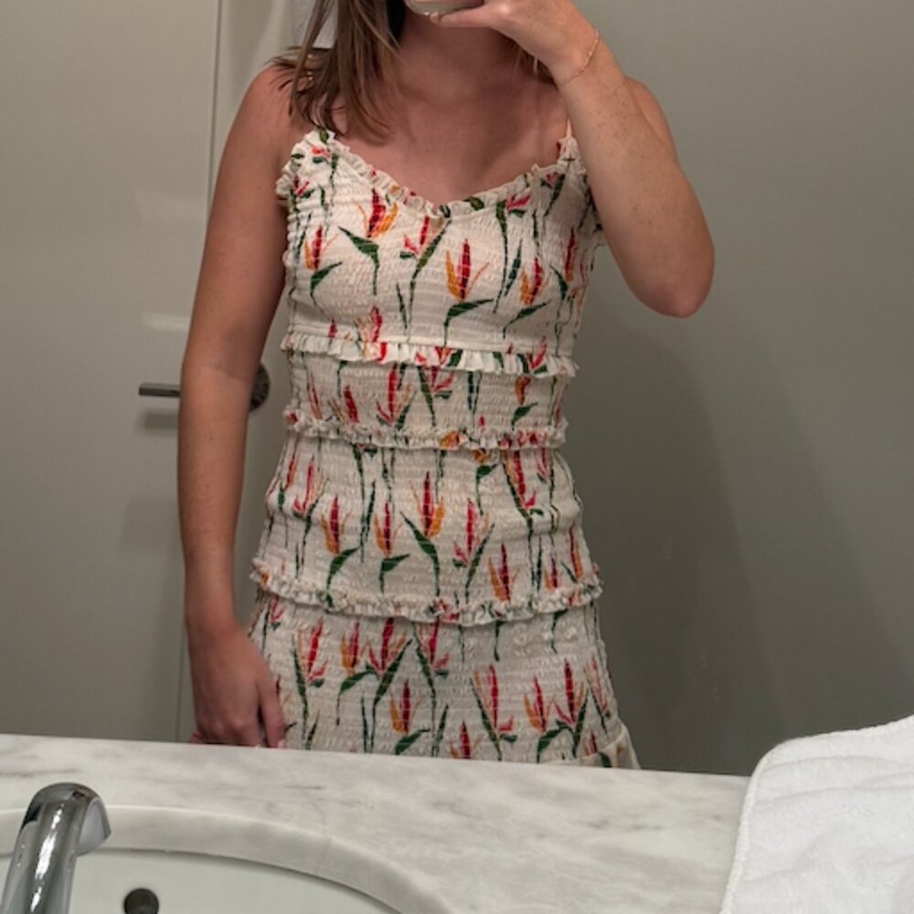 Adorable floral mini dress!!